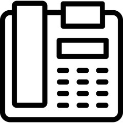 
Fax Machine Vector Icon
