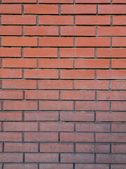 Texture of dirty red brick wall