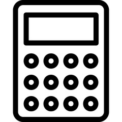 
Calculator Vector Icon
