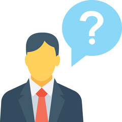
Businessman Colored Vector Icon
