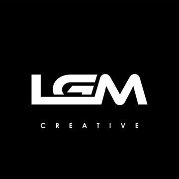 LGM Letter Initial Logo Design Template Vector Illustration	

