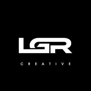 LGR Letter Initial Logo Design Template Vector Illustration	
