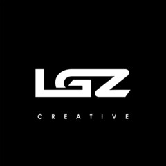 LGZ Letter Initial Logo Design Template Vector Illustration	
