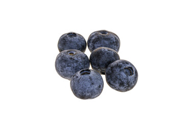 Sweet fresh juicy blueberries heap