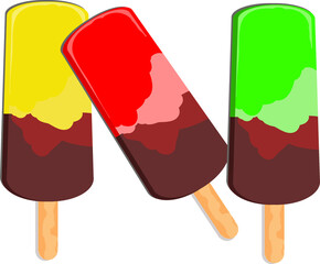 Ice cream stick 3 sticks