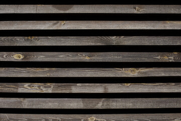 boards horizontally, wooden fence made of boards