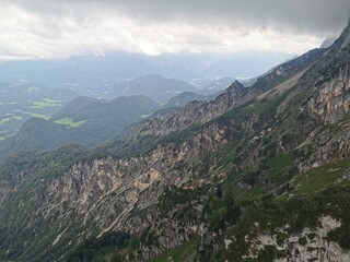 Fototapeta premium Akzente eines Berges 