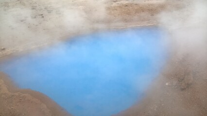 Island, Sommer, Geysir, Dampf