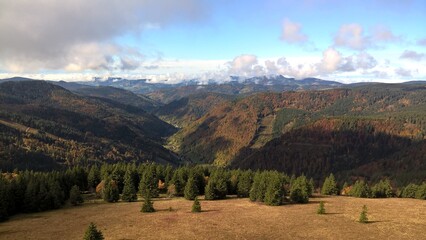 Blick auf Feldberg, Schwarzwald, Deutschland