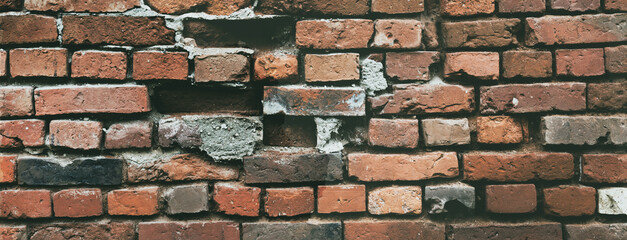 a wall of textured bricks, a beautiful background for a loft-style interior