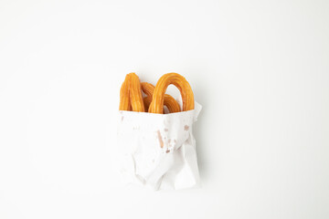 delicious churros to take with hot chocolate