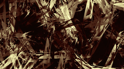 abstract colorful background, art, wallpaper, fractal, lines, disorder, mess, crystal