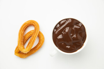 delicious churros to take with hot chocolate