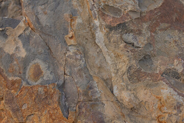 Close-up stone texture, natural background