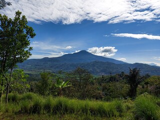 mount tampomas in other view