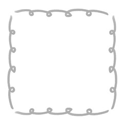 シンプルな四角いフレーム　枠
