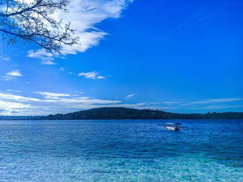 Departing Boat to Manokwari