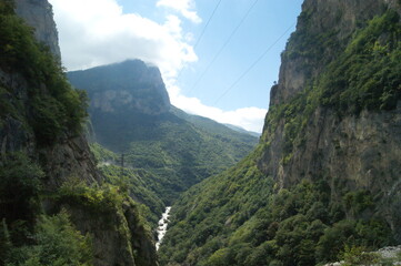 view from the mountain