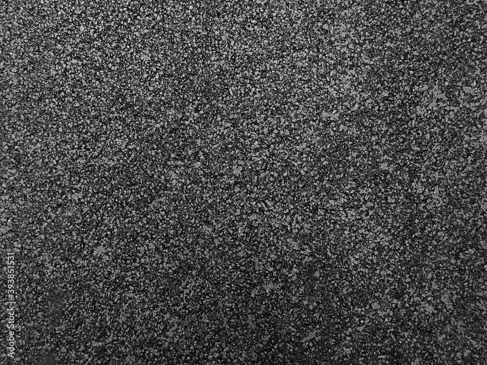 Sticker dark asphalt road texture background