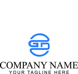 Fototapeta premium GD Letter Logo