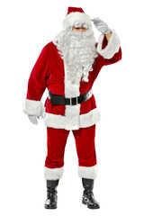 Santa claus on a white background