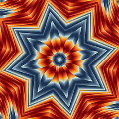Fototapeta premium abstract star shape graphic