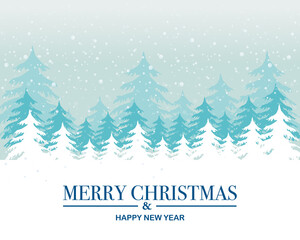 Fototapeta premium Merry christmas happy new year background vector