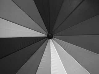black and white umbrella texture
