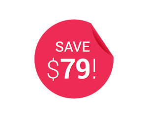Save $79 dollars, $79 us dollar save