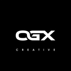 OGX Letter Initial Logo Design Template Vector Illustration	
