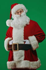 portrait of happy Santa