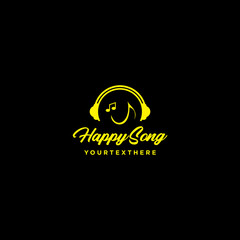 Illustration vector graphic of Music logo. Design inspiration. Fit to music industry, label, music business, etc
