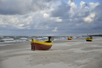 Famous fishing boats from Debki