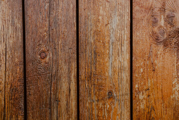 texture of old wooden boards covered