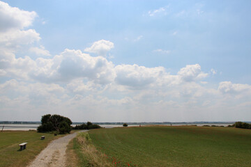 prairie in normandy (france)