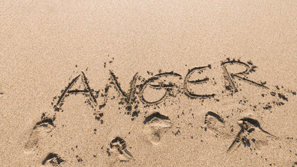 Anger Written in Sand