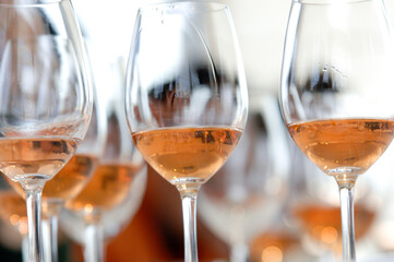 Tasting Dom Perignon champagne vintage Rose