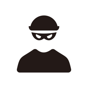Thief icon vector illustration symbol