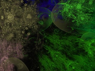 Imaginatory fractal background Image