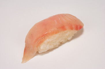 Far east food sushi isolated on white background