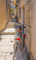 Korcula - The one ailse of the old town.