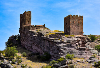 Castillo de Zafra en Campillo de las Dueñas (Guadalajara - España)