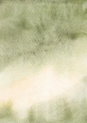 Watercolor olive beige abstract texture. Textured background for wedding invitations, save the date cards, greeting cards, posters, blog background.