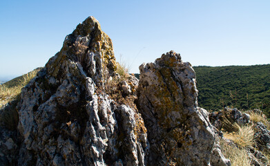 Lungo il sentiero 109AG da Poggio San Romualdo a Castelletta nelle Marche