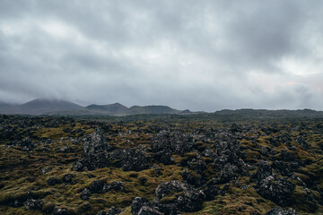 Lava field in Iceland