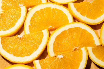 orange slices background