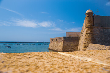 Santa Catalina fortress, Cadiz, Spain