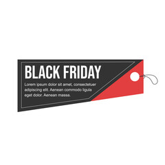 Black Friday  sale. Black and pink sale banner label. Vector illustration.