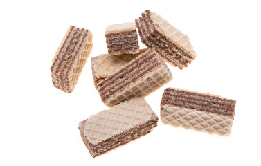 waffles isolated
