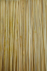 Texture horizontal new wooden skewers skewers for cooking.